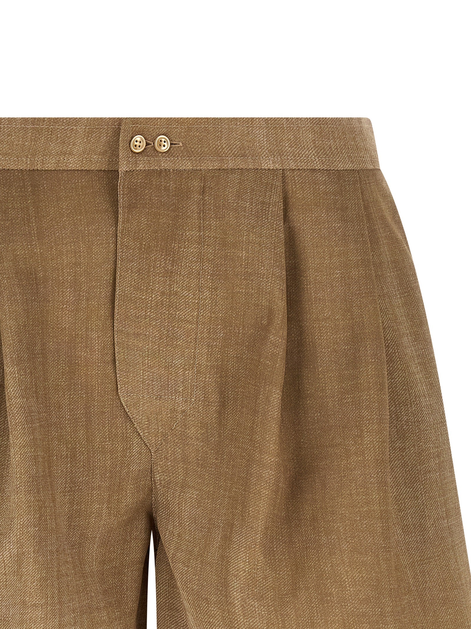 Denim Shorts by Ermanno Scervino for women in polyester denim beige, sand & print features an effortlessly on trend silhouette, showcasing a effortlessly on trend and short cut with a comfortable for a refined look.