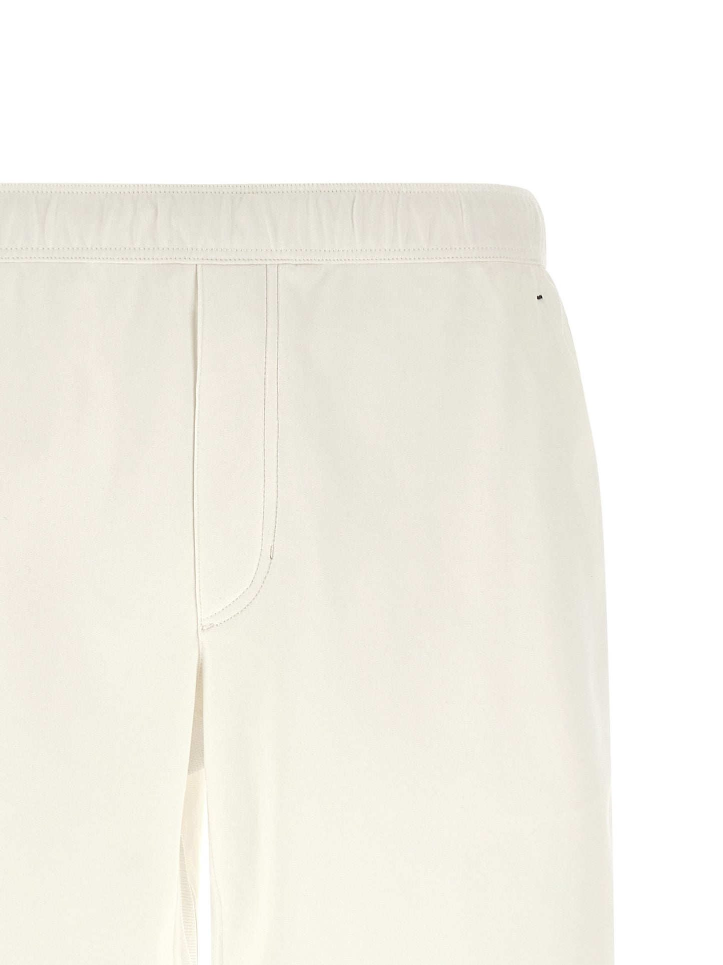Brunello Cucinelli Men's Cotton Bermuda Shorts - White