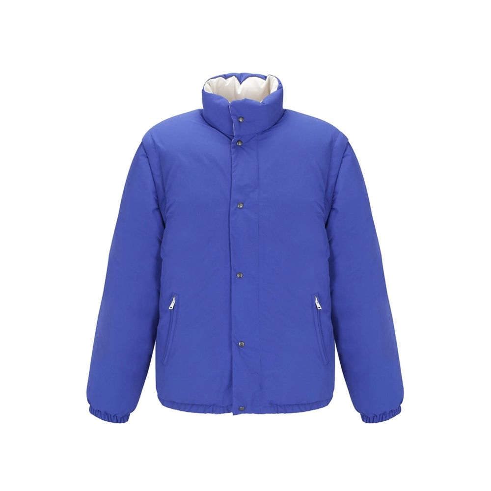 Gucci Blue Polyamide Coat