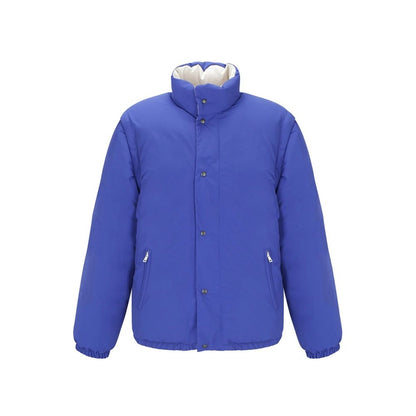Gucci Blue Polyamide Coat