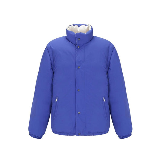 Gucci Blue Polyamide Coat