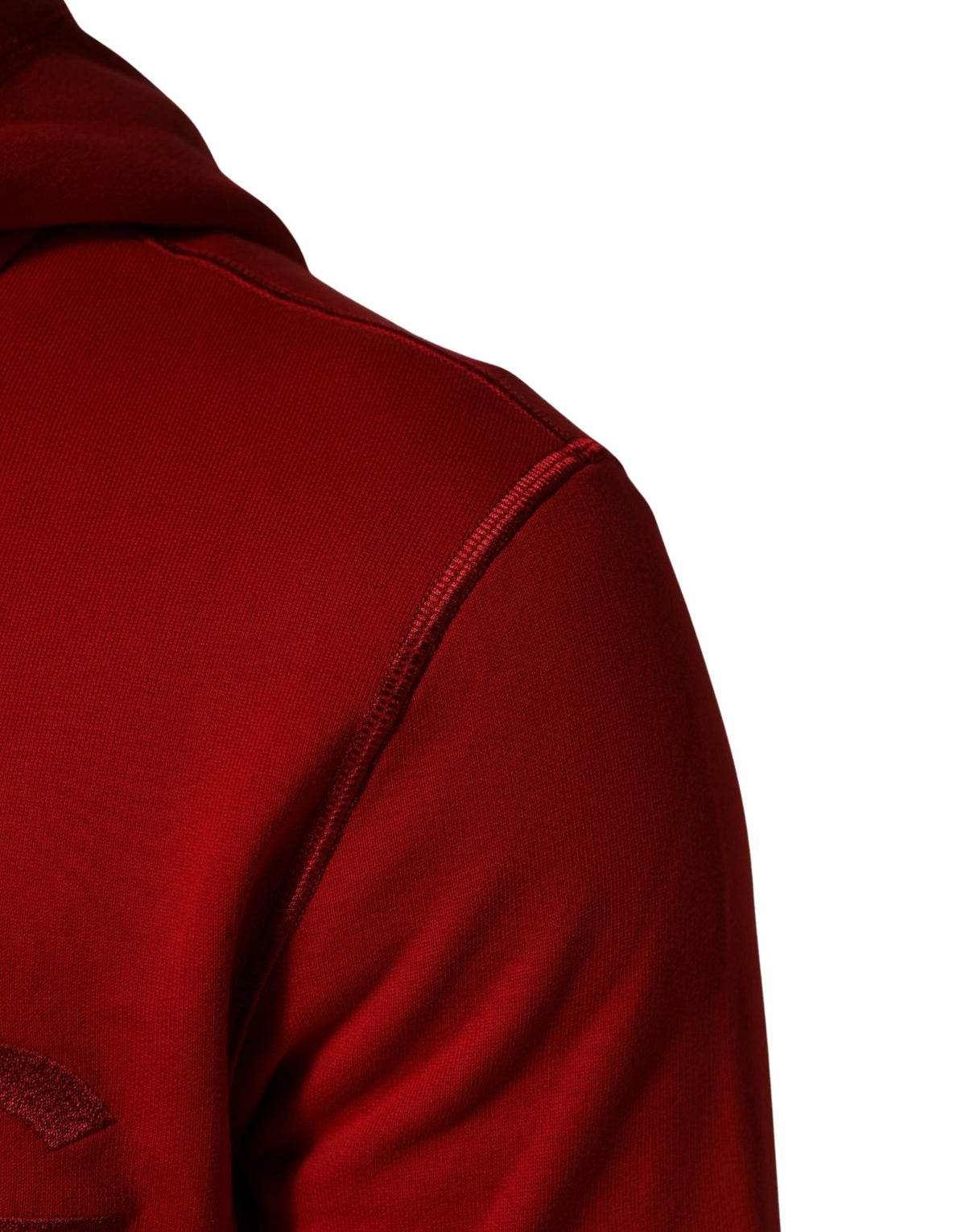 Dolce & Gabbana Men's Regular Fit Cotton Sweatshirt Hoodie - Red