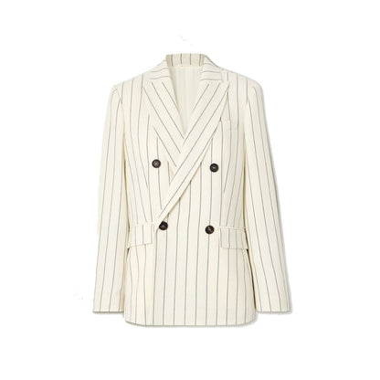 Brunello Cucinelli White Wool Blazer