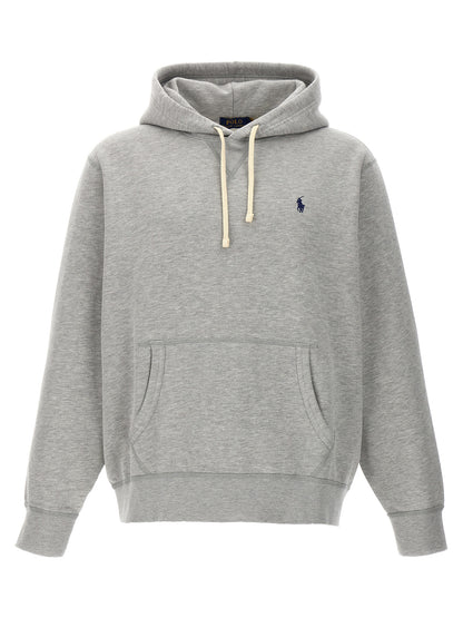 Sweatshirt by Polo Ralph Lauren for men in cotton gray features a unrivaled silhouette with a refined and unrivaled detailing for a sophisticated look.