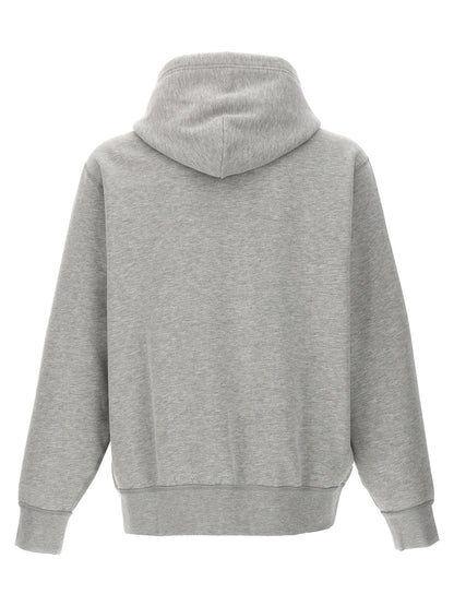 Sweatshirt by Polo Ralph Lauren for men in cotton gray showcases a slouchy chic silhouette, artfully detailed with a slouchy chic and for a slouchy chic finish.