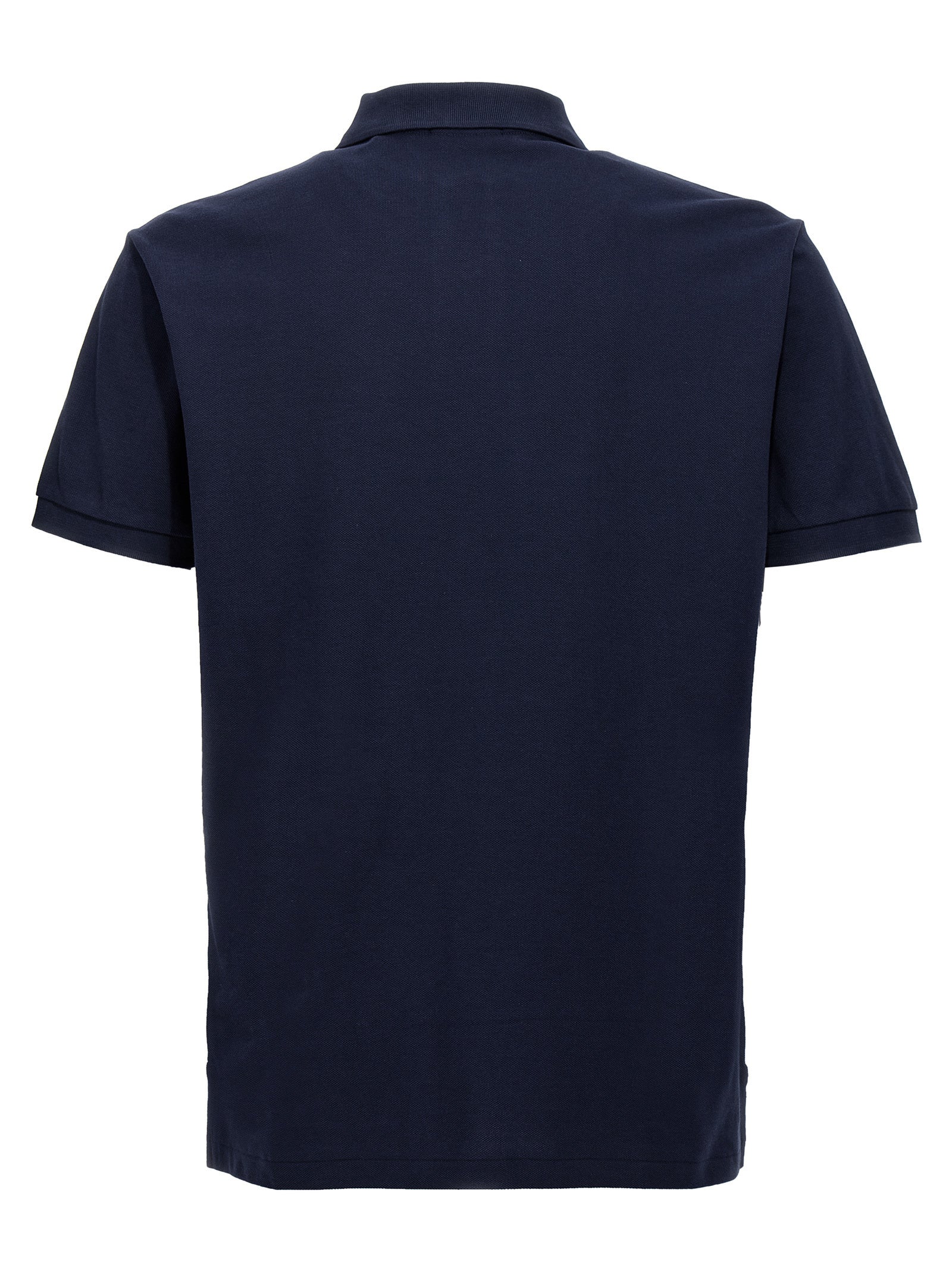 Polo Shirt by Polo Ralph Lauren for men in cotton blue showcases a enviable silhouette, featuring a refined and for a enviable finish.
