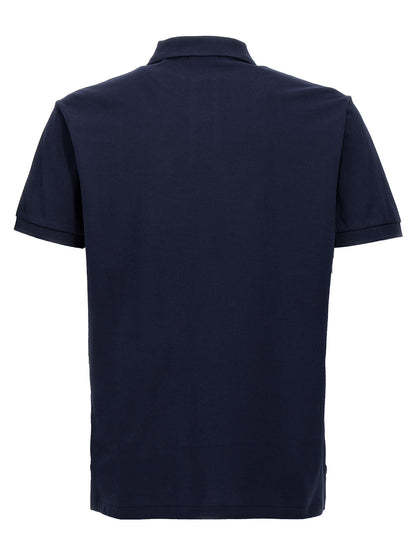 Polo Shirt by Polo Ralph Lauren for men in cotton blue showcases a enviable silhouette, featuring a refined and for a enviable finish.