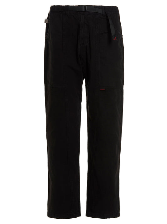 Cargo Pants by Gramicci for men in cotton black features an smart casual and long, expertly tailored with a and smart casual utilitarian details for a sophisticated look.