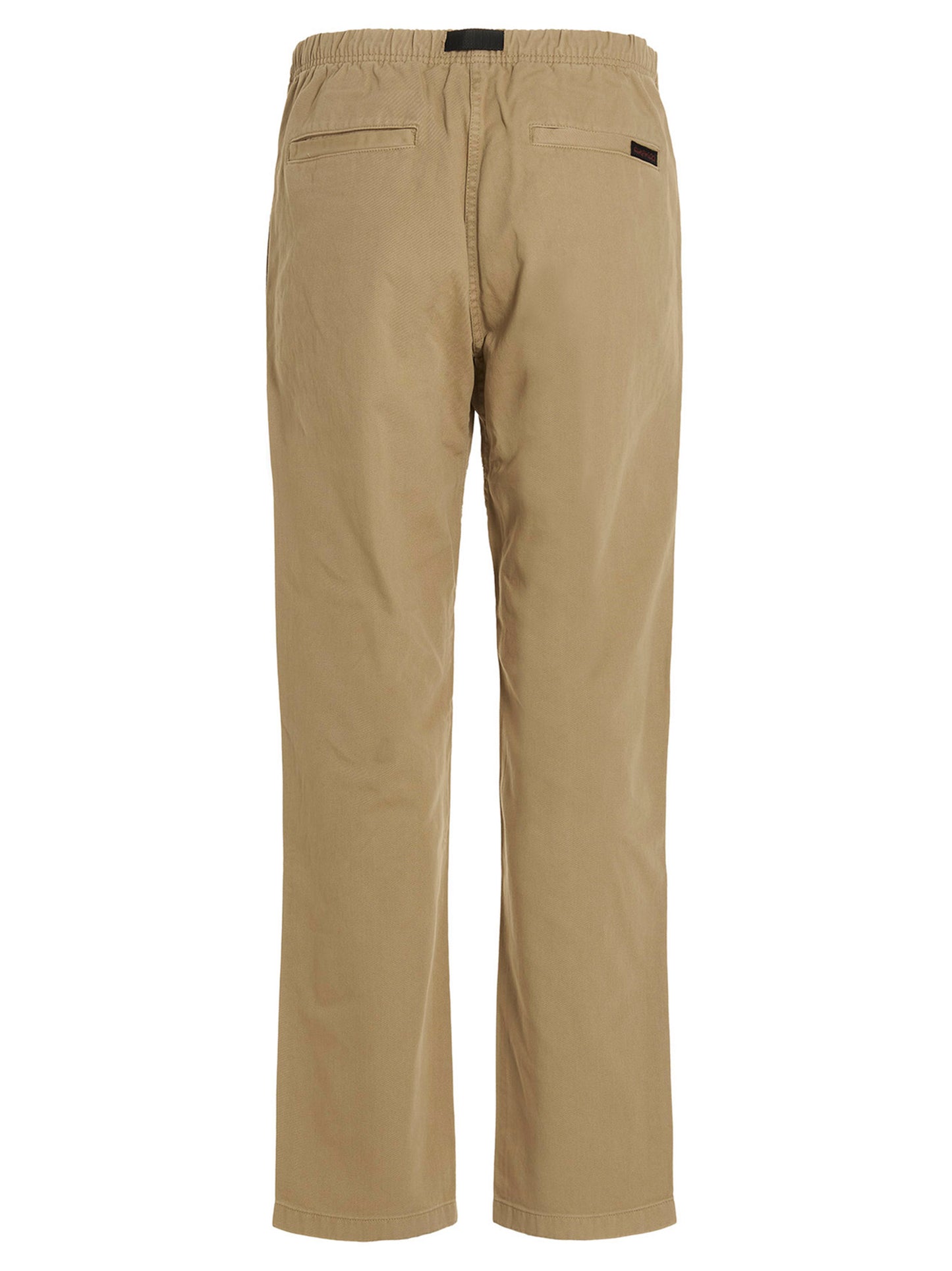 Trousers by Gramicci for men in cotton beige & print features a tailored silhouette with a tailored , defined by its long and a sophisticated .