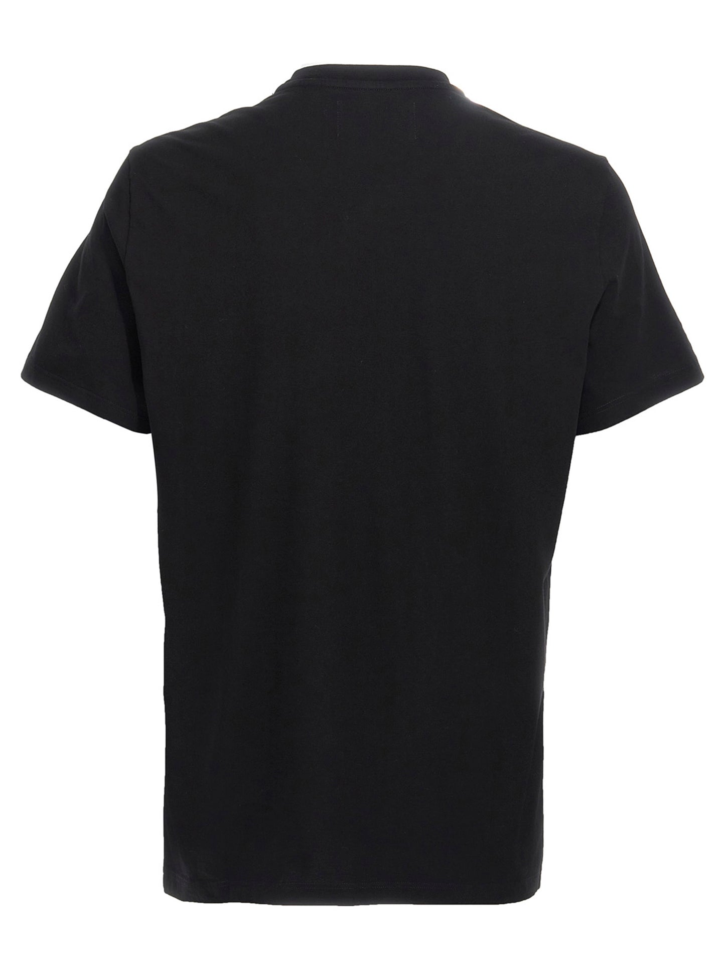 T-Shirt by Golden Goose for men in cotton black & print features an edgy silhouette, meticulously detailed with a sophisticated and for a truly edgy finish.