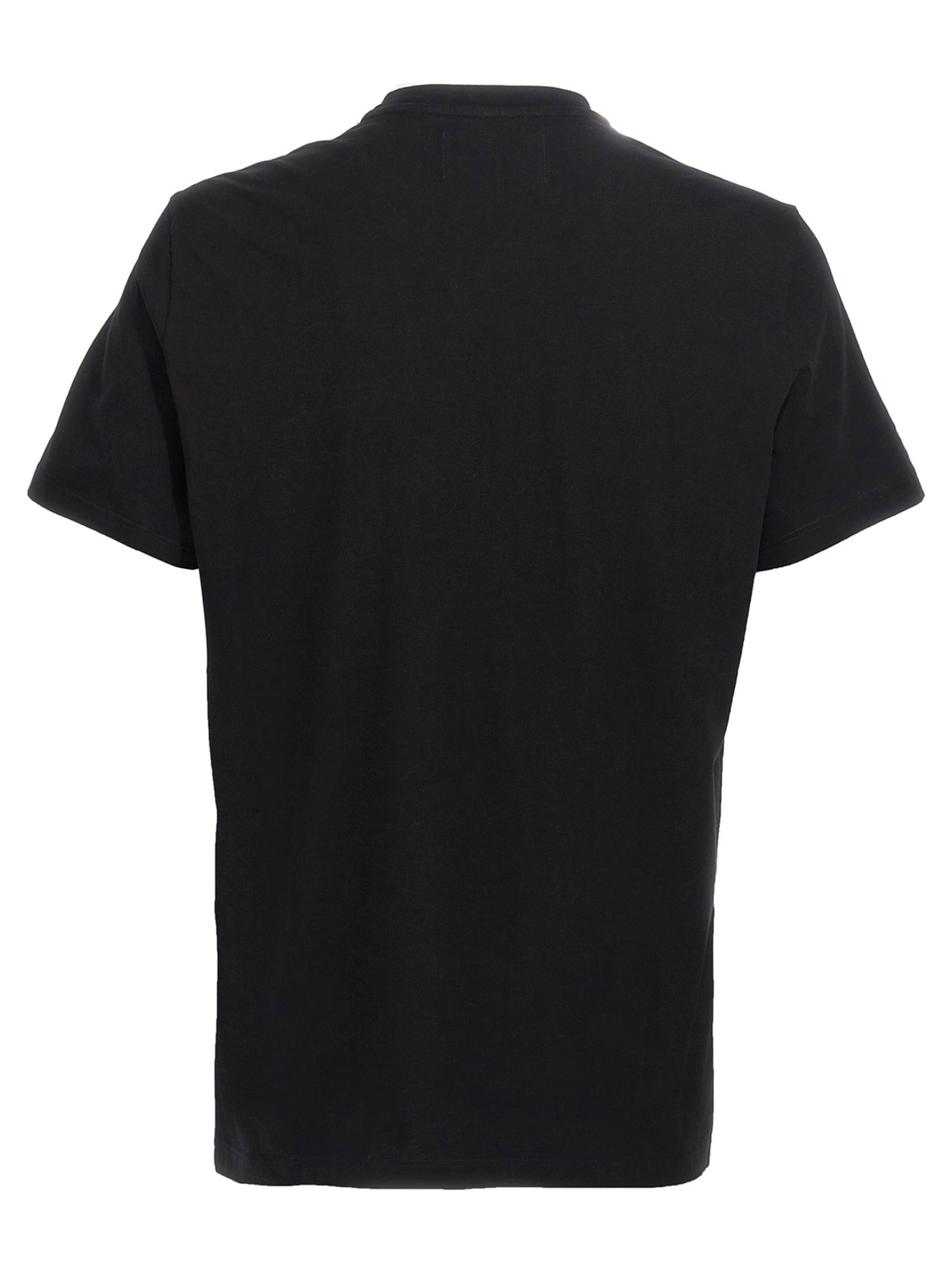 T-Shirt by Golden Goose for men in cotton black & print features an edgy silhouette, meticulously detailed with a sophisticated and for a truly edgy finish.
