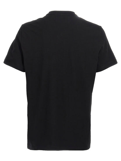T-Shirt by Golden Goose for men in cotton black & print features an edgy silhouette, meticulously detailed with a sophisticated and for a truly edgy finish.