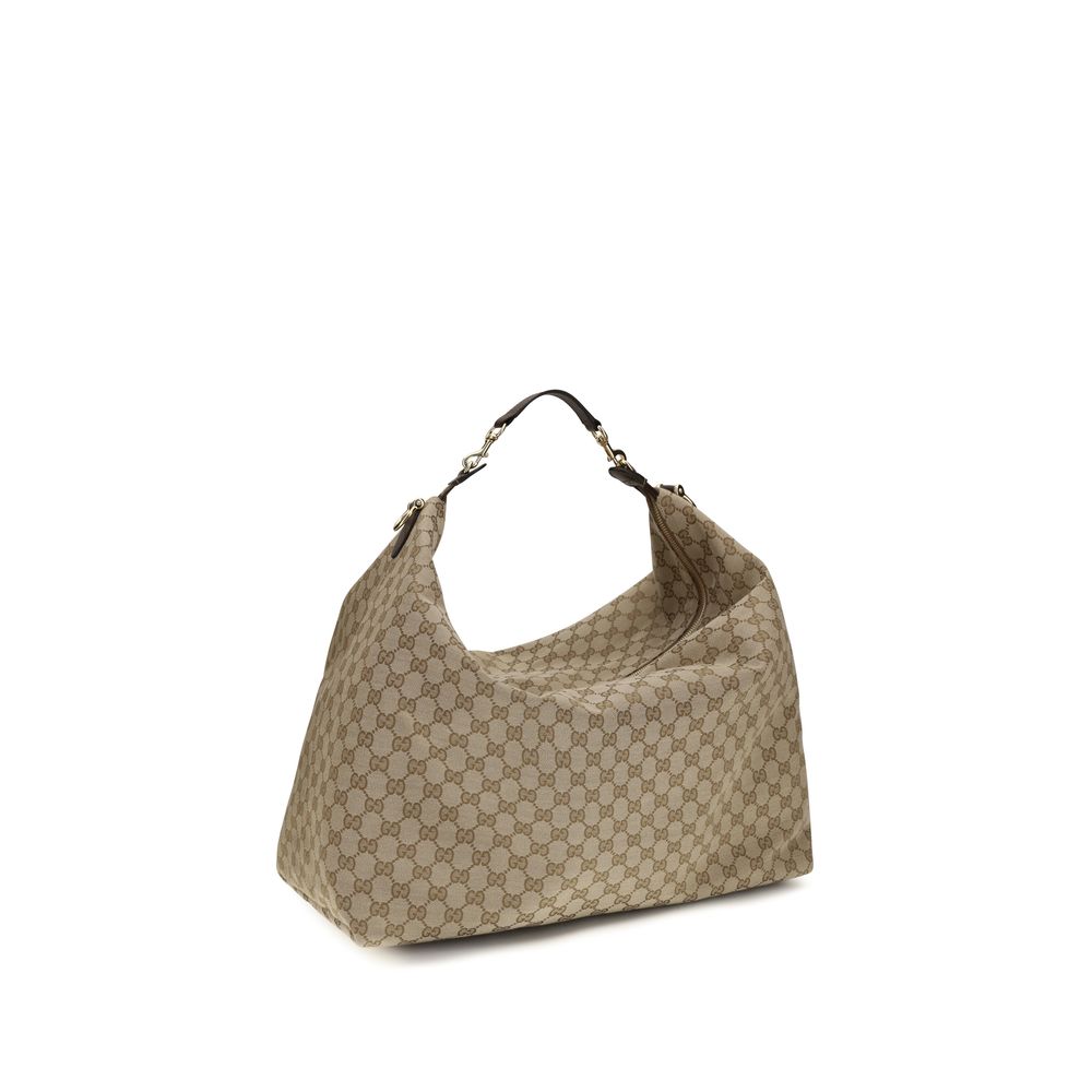 Large Shoulder Bag by Gucci for men in nylon faux leather & canvas beige, gold & signature features an effortlessly chic silhouette with a secure zipper, ample , and versatile shoulder-strap, adjustable-strap, detachable-strap & handle for effortlessly chic everyday luxury.
