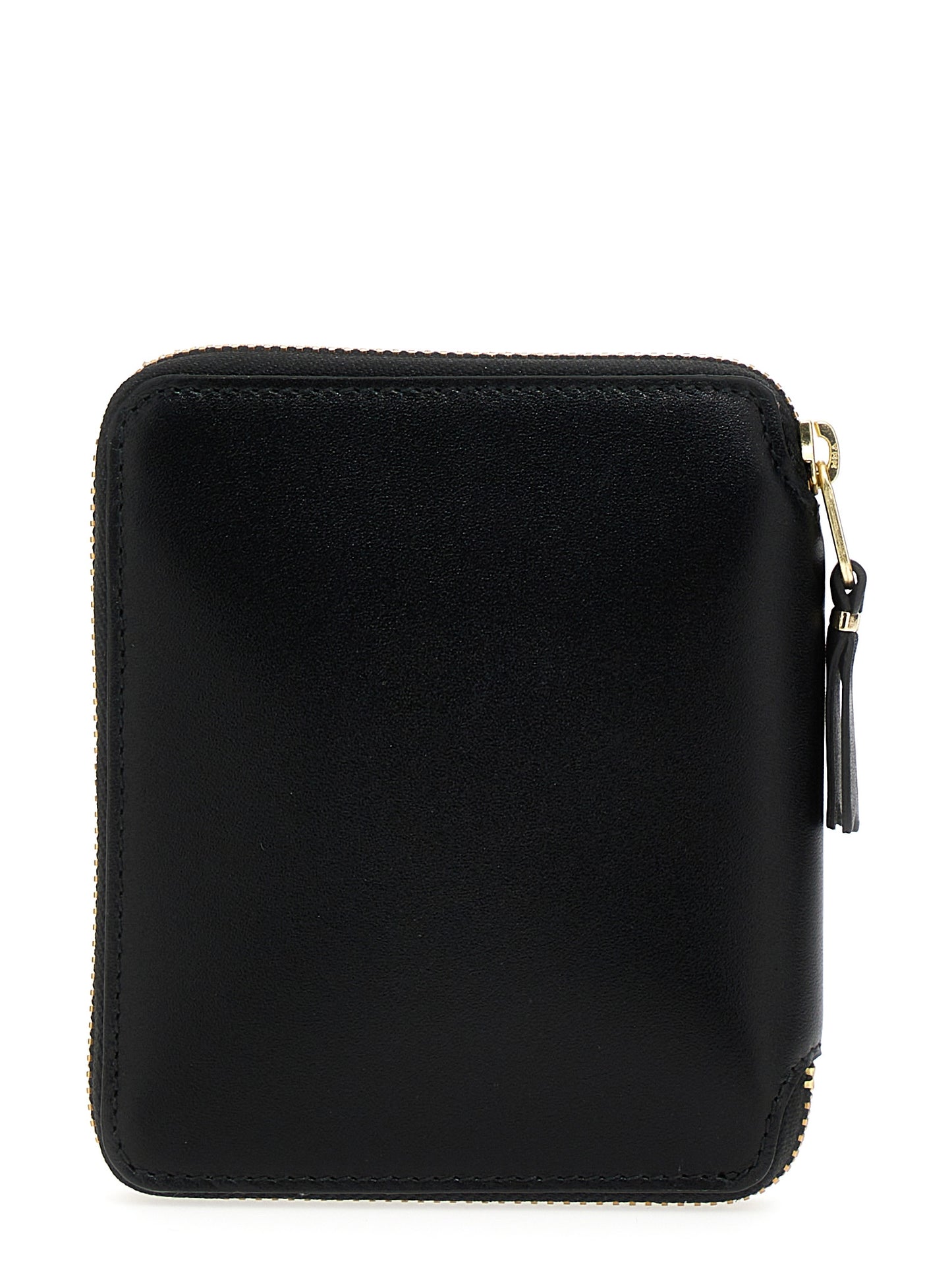Cardholder Card Case by Comme Des Garçons for unisex in calfskin leather black & print features an dynamic silhouette from the Calfskin Leather Cardholder Card Case collection, highlighting dynamic card-organization compact-design for a premium and sophisticated look.