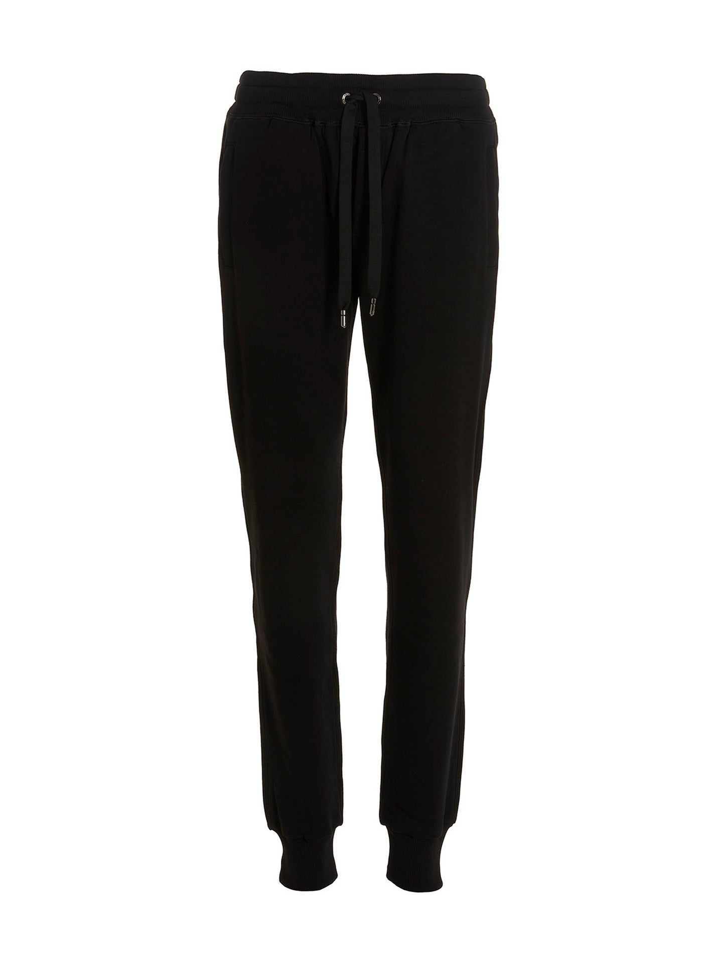 Joggers by Dolce & Gabbana for men in cotton black features a refined silhouette with a refined , defined by a and a refined long for a refined finish.