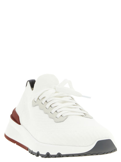 Athletic Sneakers Brunello Cucinelli men polyolefin polyethylene & wool white featuring a avant-garde Men's Sock Athletic Polyolefin Polyethylene & Wool Sneakers design with a avant-garde sock athletic style for a refined finish.