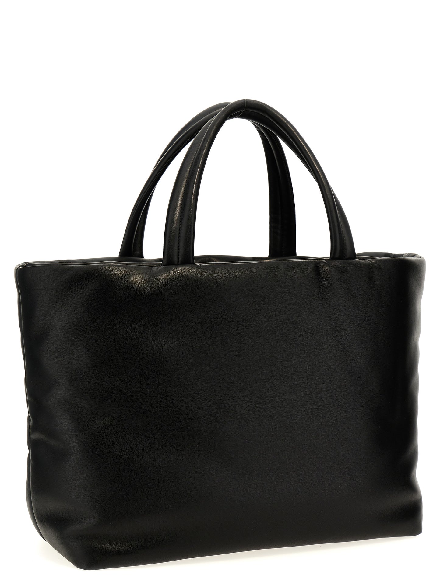 Shopper Tote Bag by Saint Laurent for unisex in nappa lamb leather black features an metropolitan chic Nappa Lamb Leather Shopper Tote Bag design with a secure , metropolitan chic , and versatile handle for a metropolitan chic look.