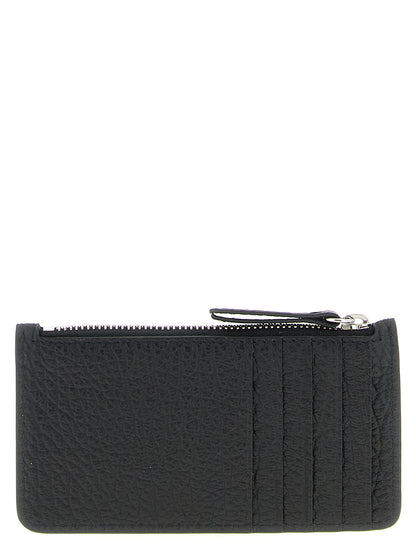Cardholder Card Case by Maison Margiela for women in calfskin leather black features a polished Calfskin Leather Cardholder Card Case design with polished card-organization.