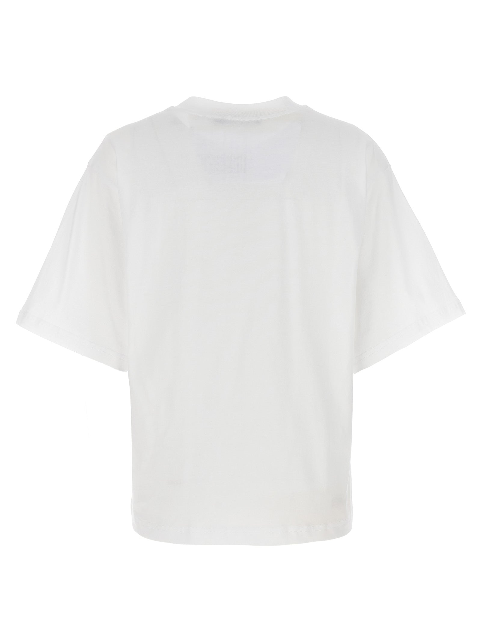 T-Shirt by Dolce & Gabbana for women in cotton white & print features an on trend silhouette, perfectly showcasing a on trend and for an elevated aesthetic.