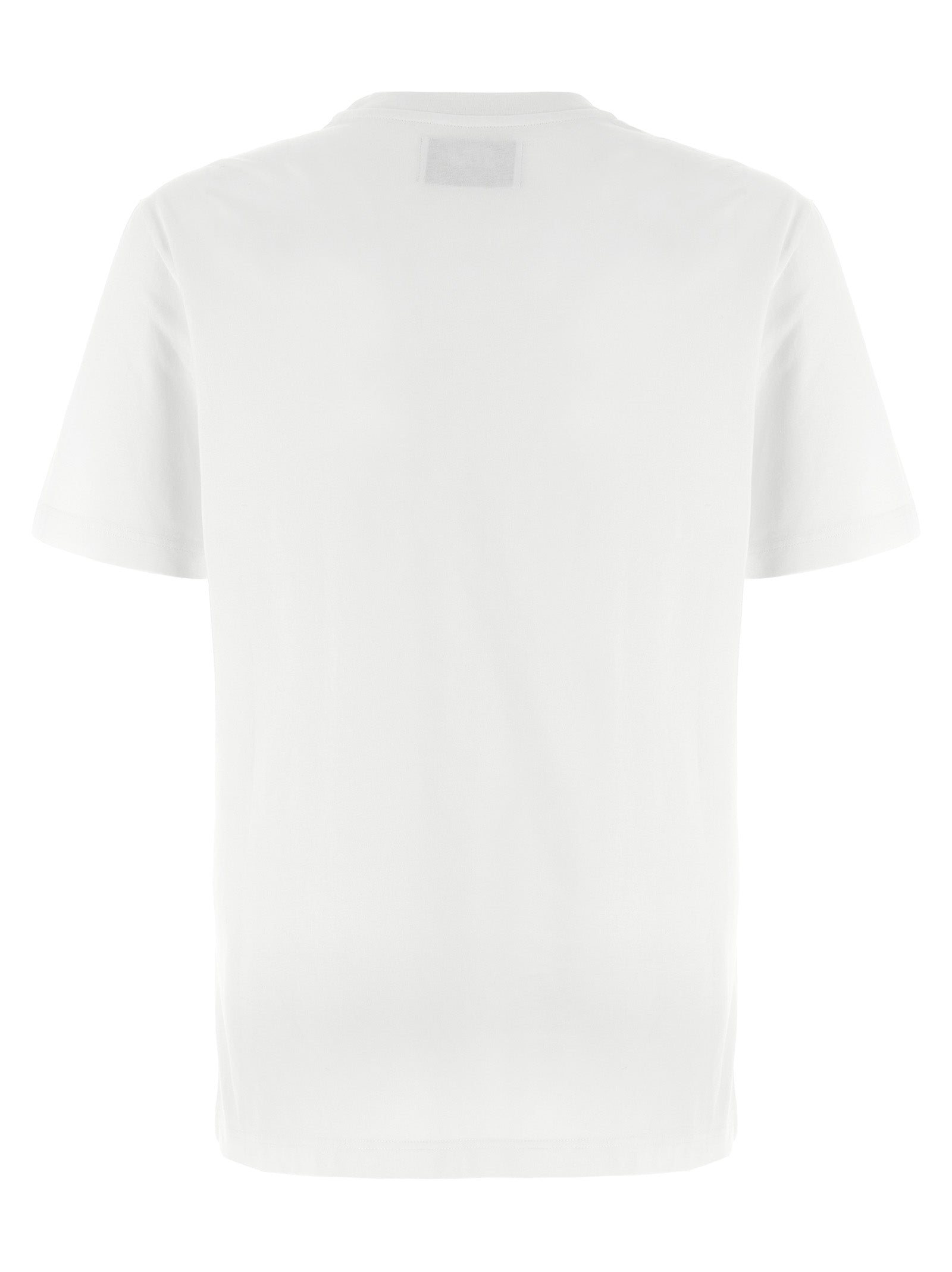 T-Shirt by Golden Goose for men in cotton bicolour, black, white & print showcases a unassuming silhouette, artfully detailed with a refined and unassuming for a sophisticated, contemporary look.
