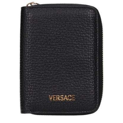 Versace Black Leather Wallet