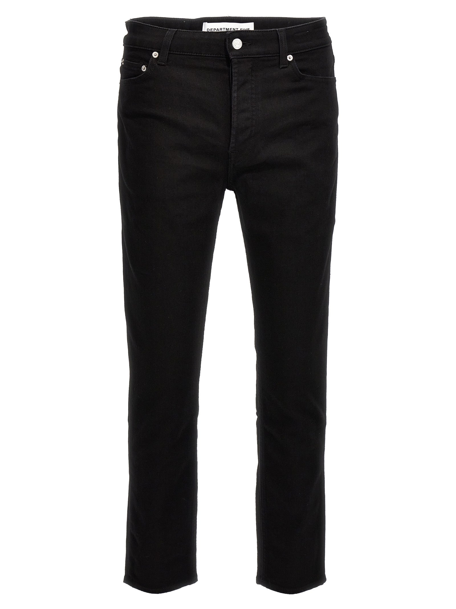 Jeans by Department 5 for men in stretch denim cotton black features a refined silhouette with a refined skinny, defined by a and a refined long for a refined finish.