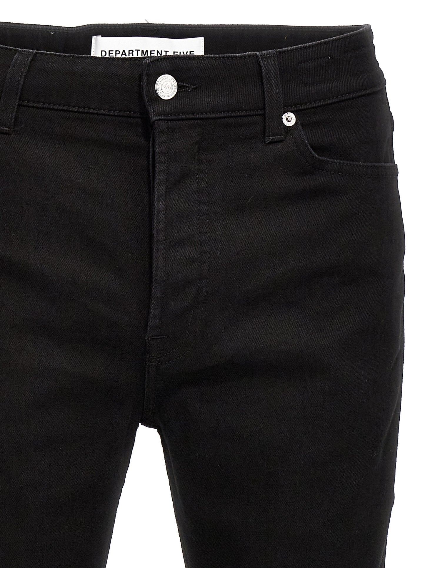 Jeans by Department 5 for men in stretch denim cotton black features a refined silhouette with a refined skinny, defined by a and a refined long for a refined finish.