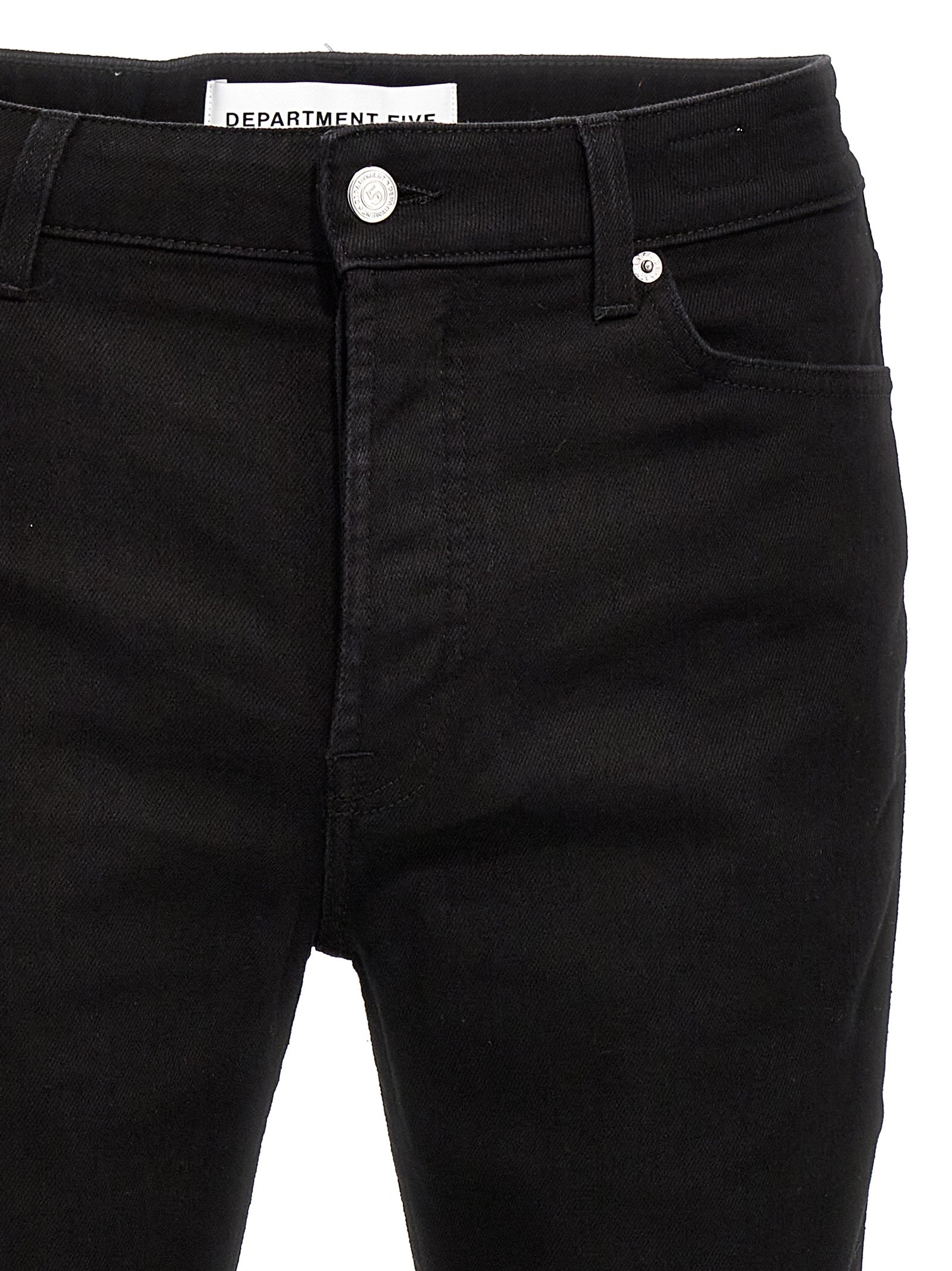 Jeans by Department 5 for men in stretch denim cotton black features a refined silhouette with a refined skinny, defined by a and a refined long for a refined finish.