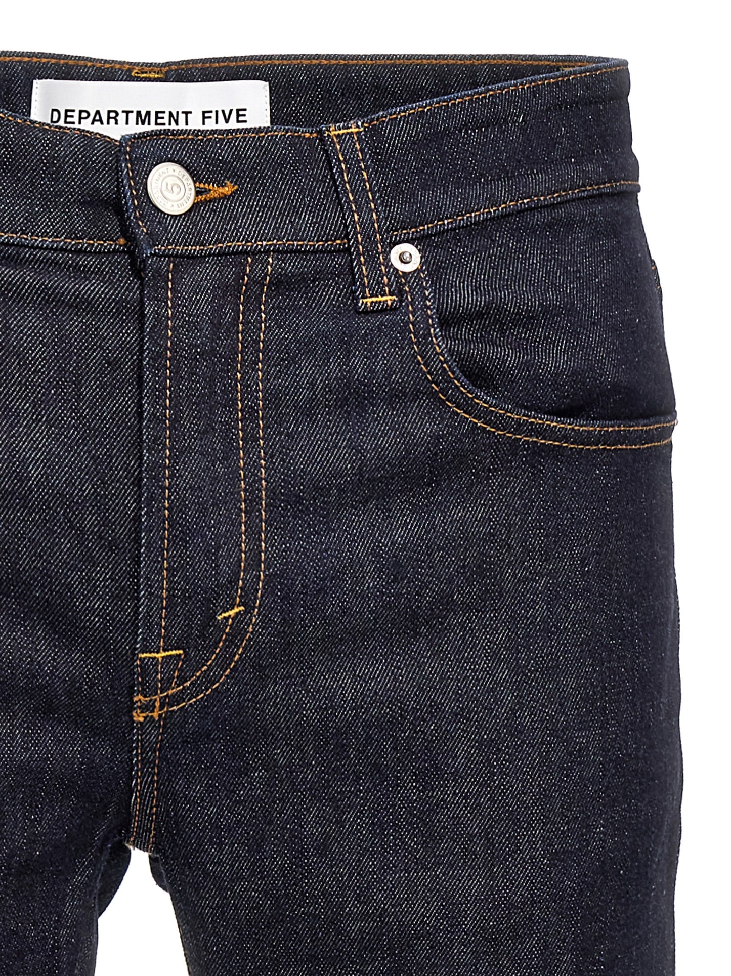 Jeans by Department 5 for men in stretch denim cotton blue presents a refined pantology silhouette, artfully defined by a refined pantology , long, and a sophisticated .