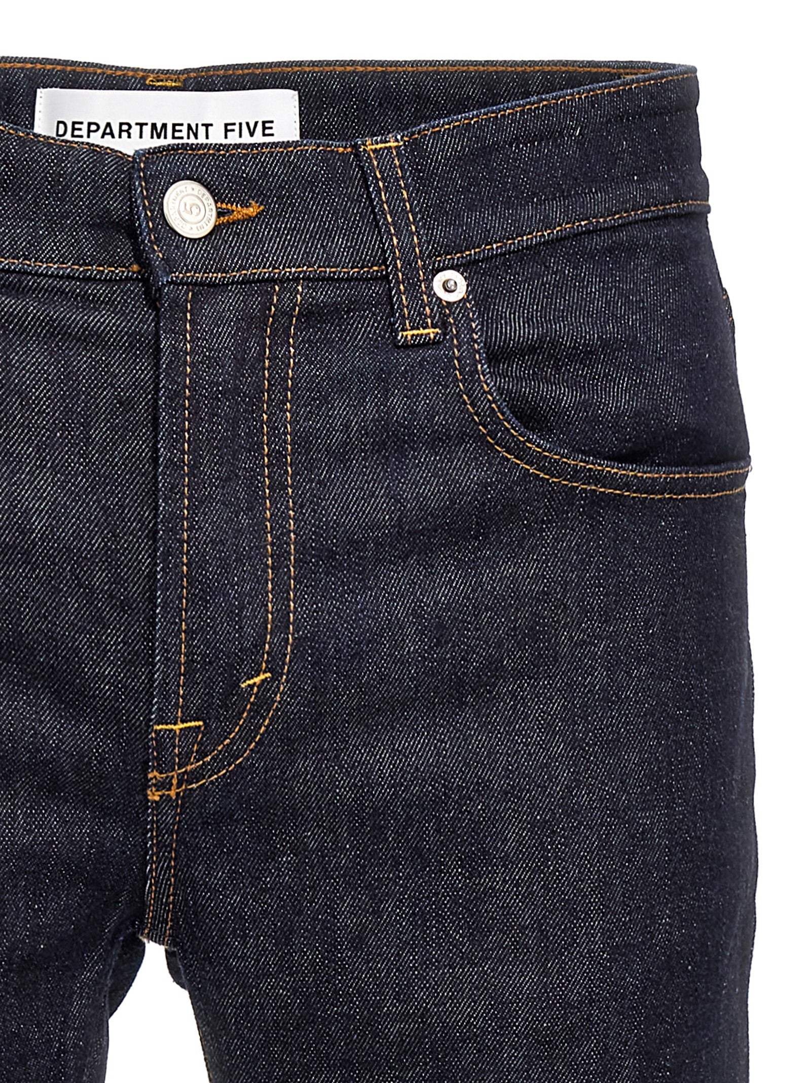 Jeans by Department 5 for men in stretch denim cotton blue presents a refined pantology silhouette, artfully defined by a refined pantology , long, and a sophisticated .