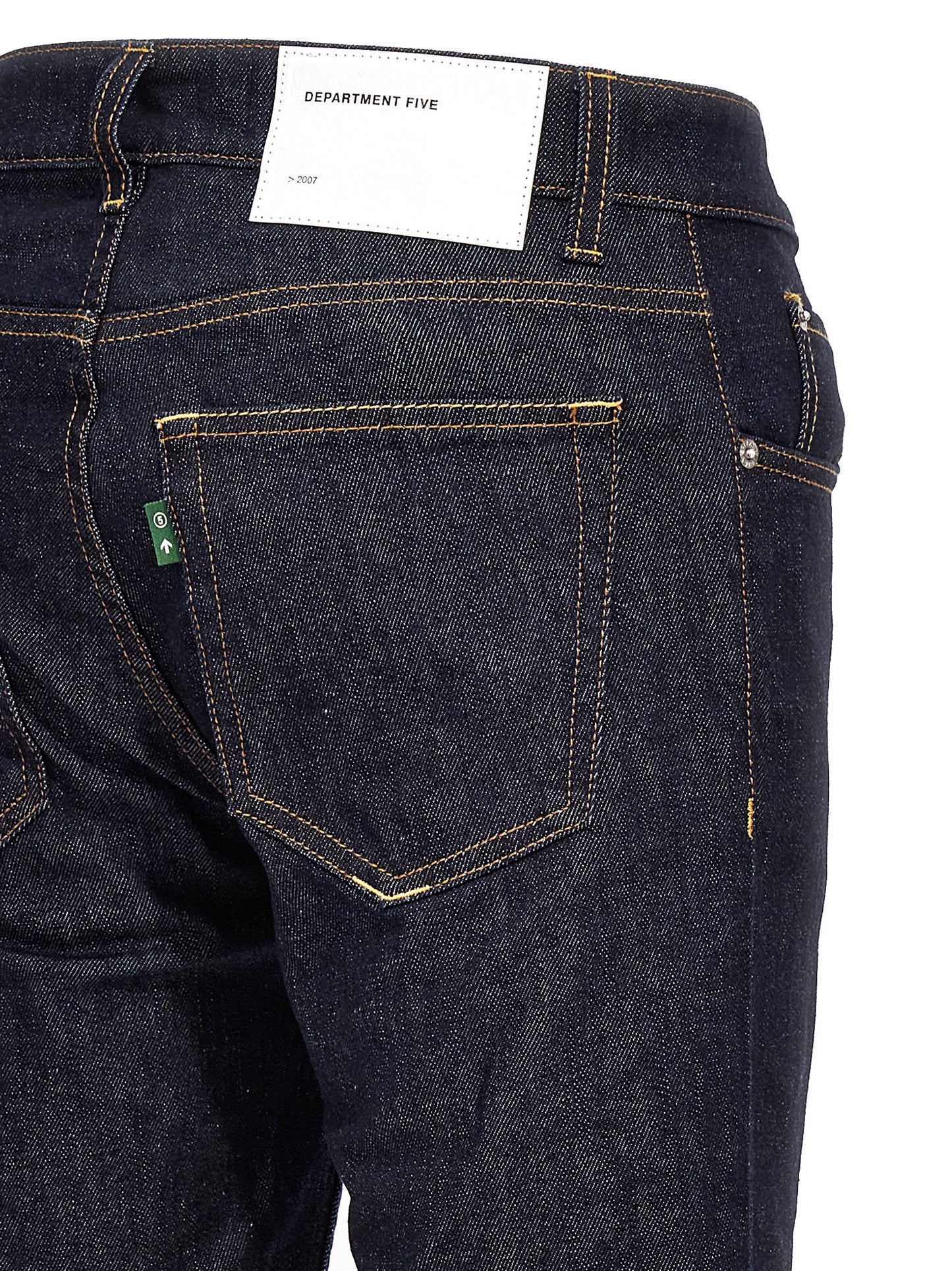 Jeans by Department 5 for men in stretch denim cotton blue features an sophisticated and with a precise long, creating a sophisticated and sophisticated silhouette.