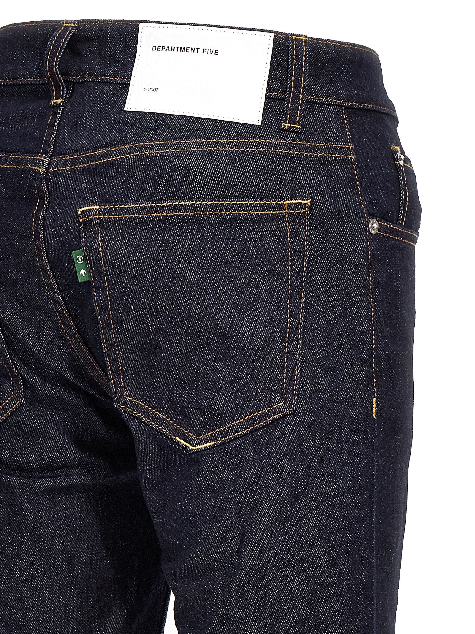 Jeans by Department 5 for men in stretch denim cotton blue features an sophisticated and with a precise long, creating a sophisticated and sophisticated silhouette.