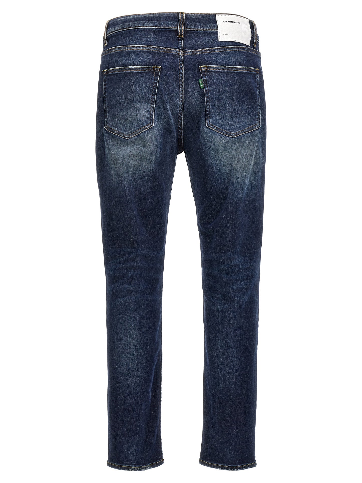 Jeans by Department 5 for men in stretch denim cotton blue features a refined silhouette with a refined , defined by a and a refined long for a refined finish.