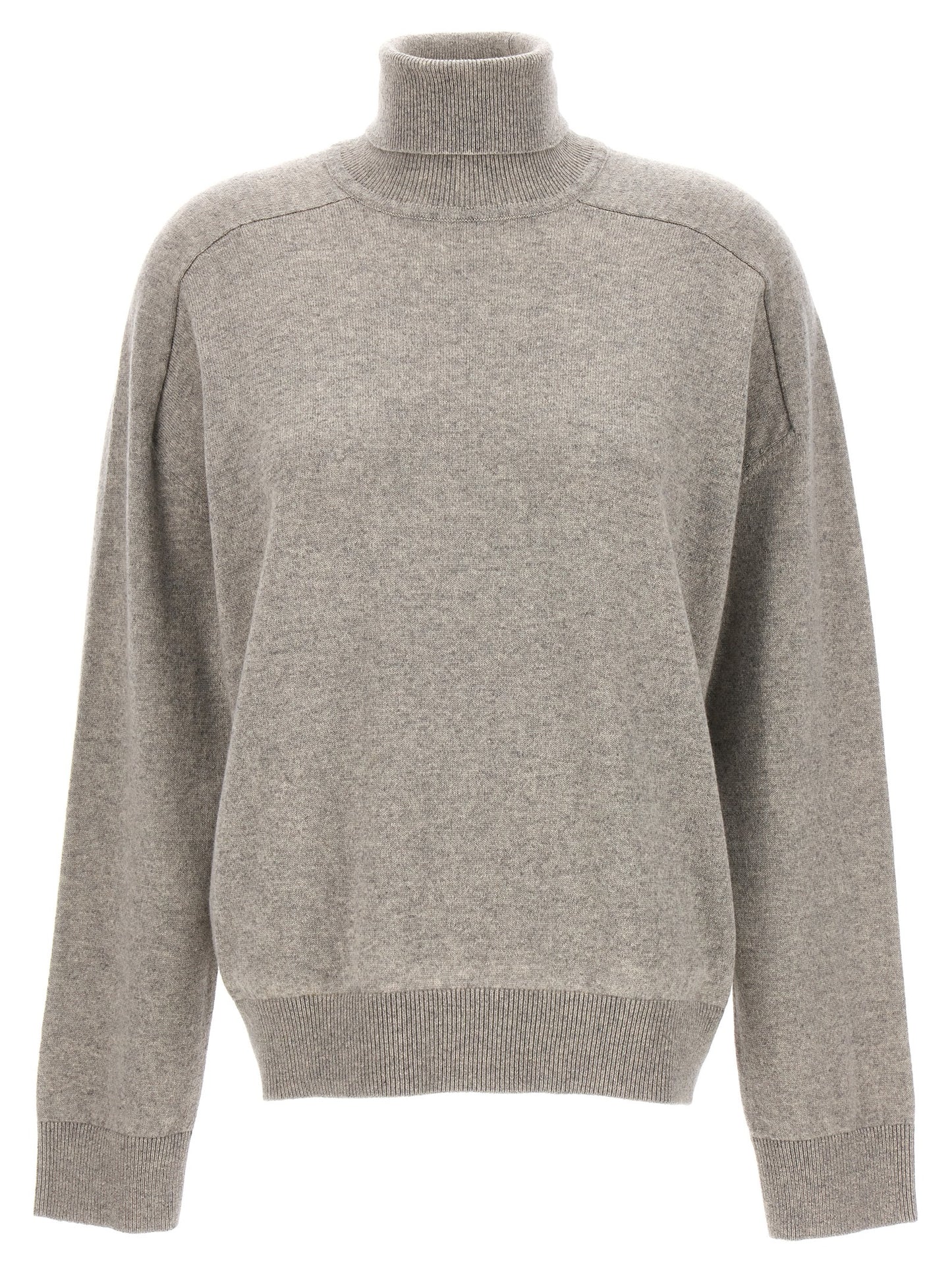 Cardigan by Armarium for women in cashmere gray features an crisp silhouette, showcasing a sophisticated and detail for a truly crisp finish.