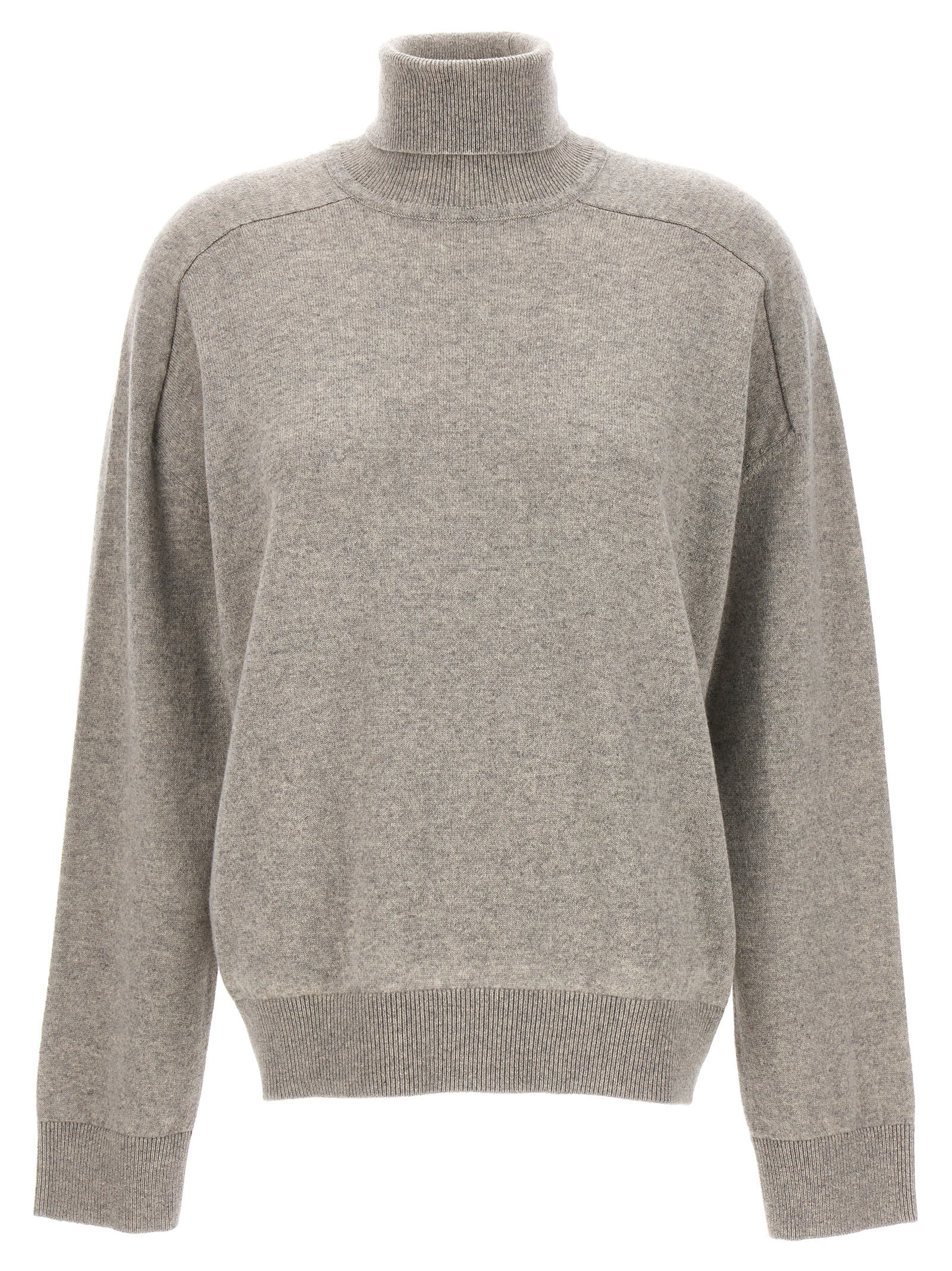 Cardigan by Armarium for women in cashmere gray features an crisp silhouette, showcasing a sophisticated and detail for a truly crisp finish.