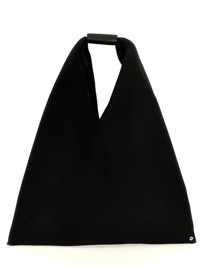 Shoulder Bag by MM6 Maison Margiela for women in polyester black & signature features a effortless sophistication silhouette, secured by a with ample and versatile shoulder-strap for a effortless sophistication finish.