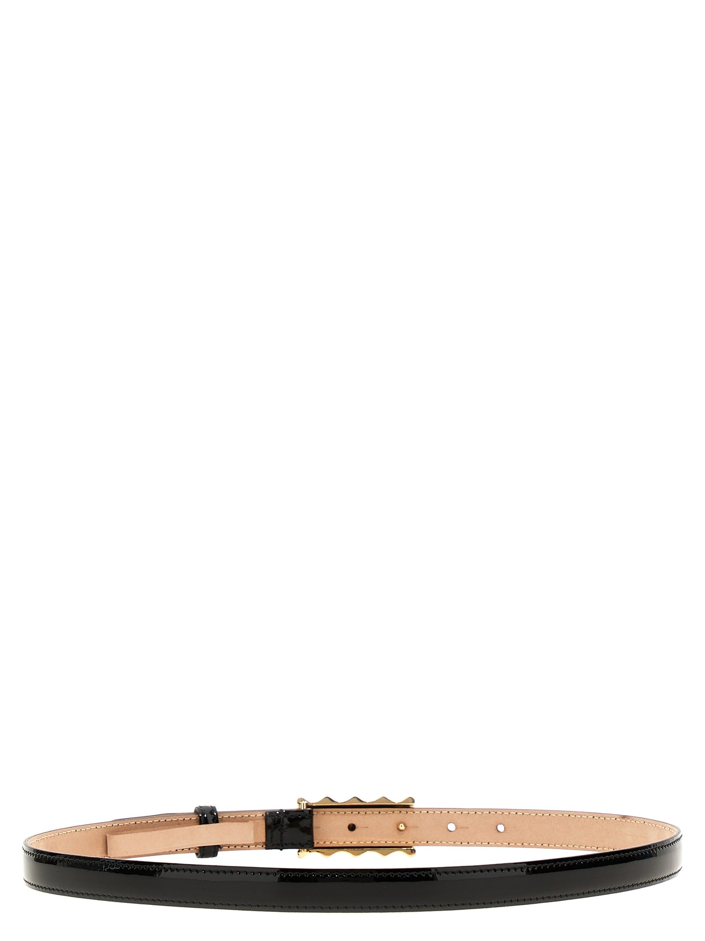 Khaite Calfskin Leather Belt - Black