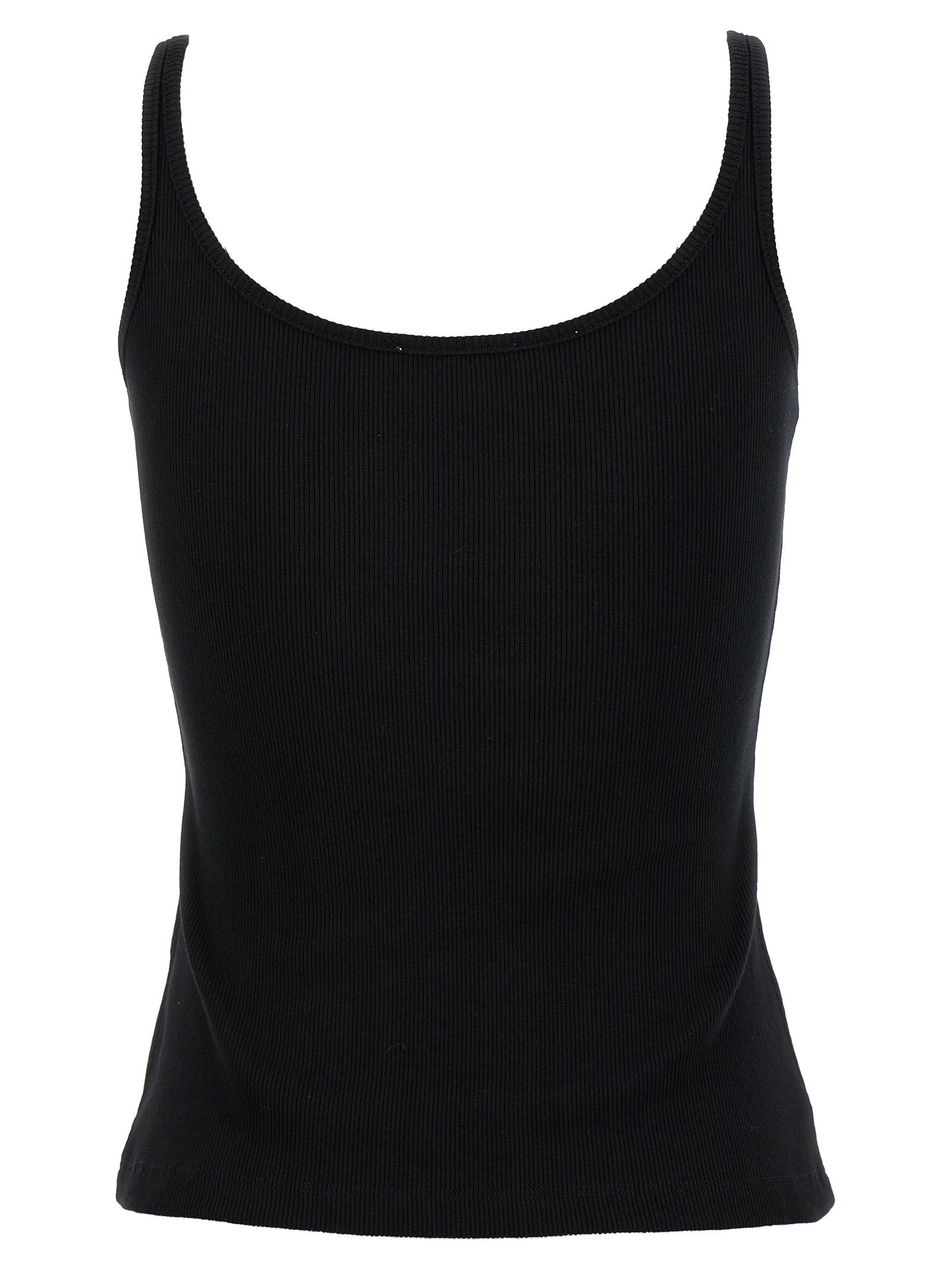 T-Shirt by Off-White for women in stretch cotton black & white showcases a fashionable silhouette, elegantly detailed with a fashionable and for a sophisticated, high-fashion look.