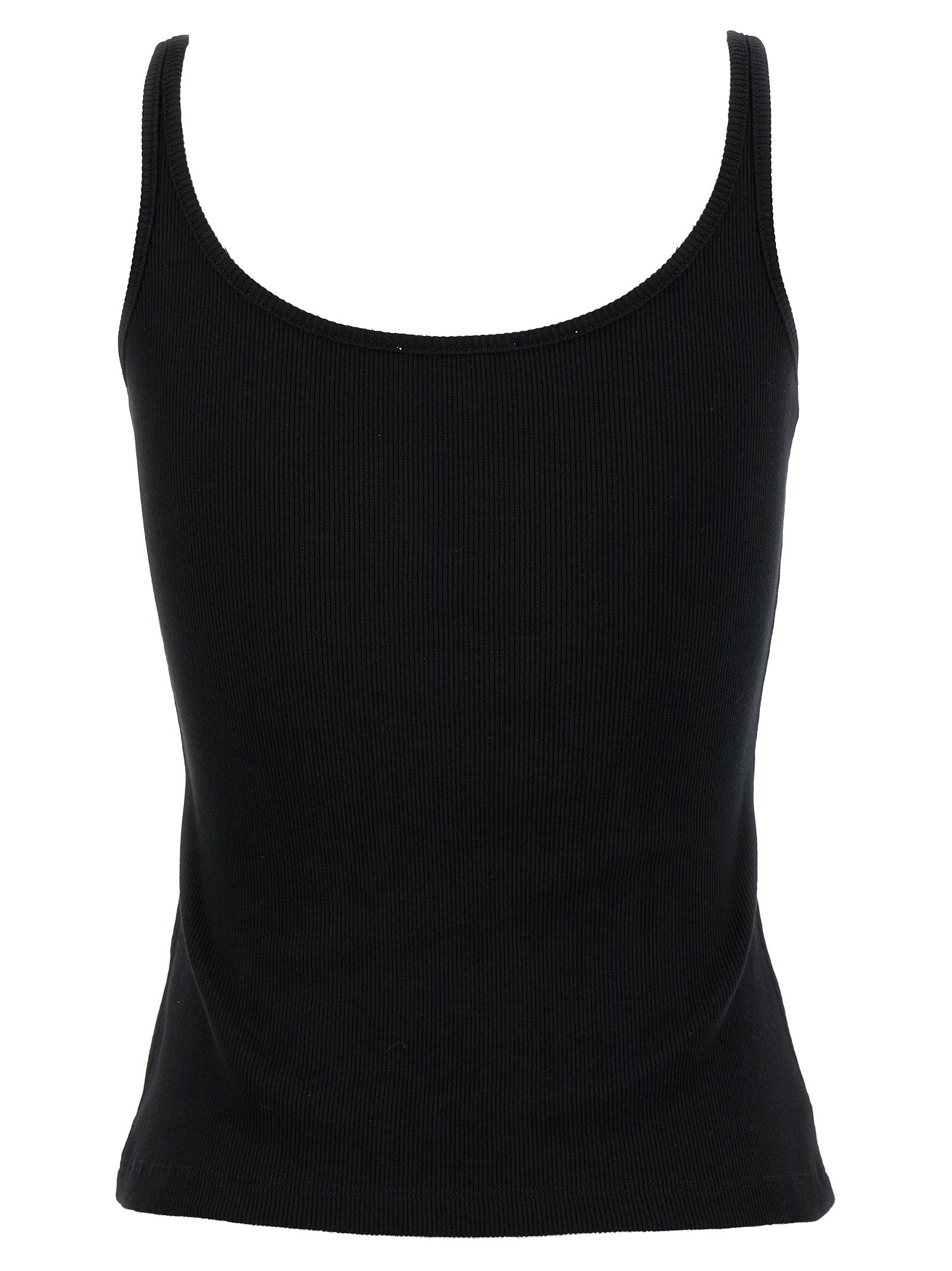 T-Shirt by Off-White for women in stretch cotton black & white showcases a fashionable silhouette, elegantly detailed with a fashionable and for a sophisticated, high-fashion look.