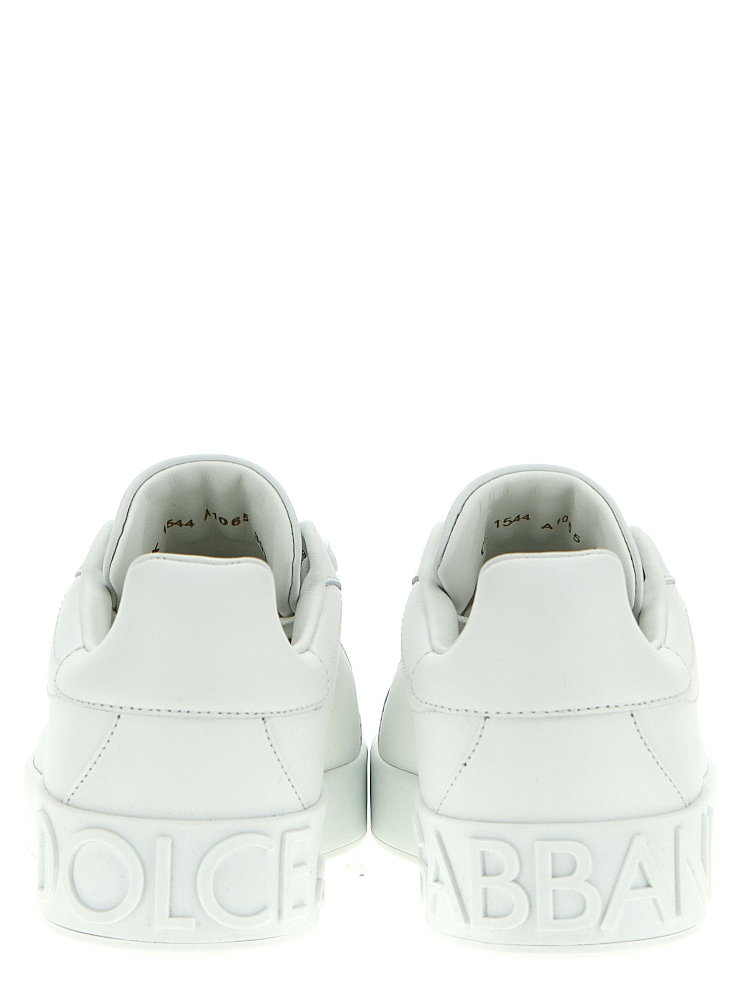 Sneakers by Dolce & Gabbana for women in calfskin leather white features an timeless silhouette from the Women's Low Top Calfskin Leather Sneakers collection, showcasing a signature low-top style with an timeless finish.