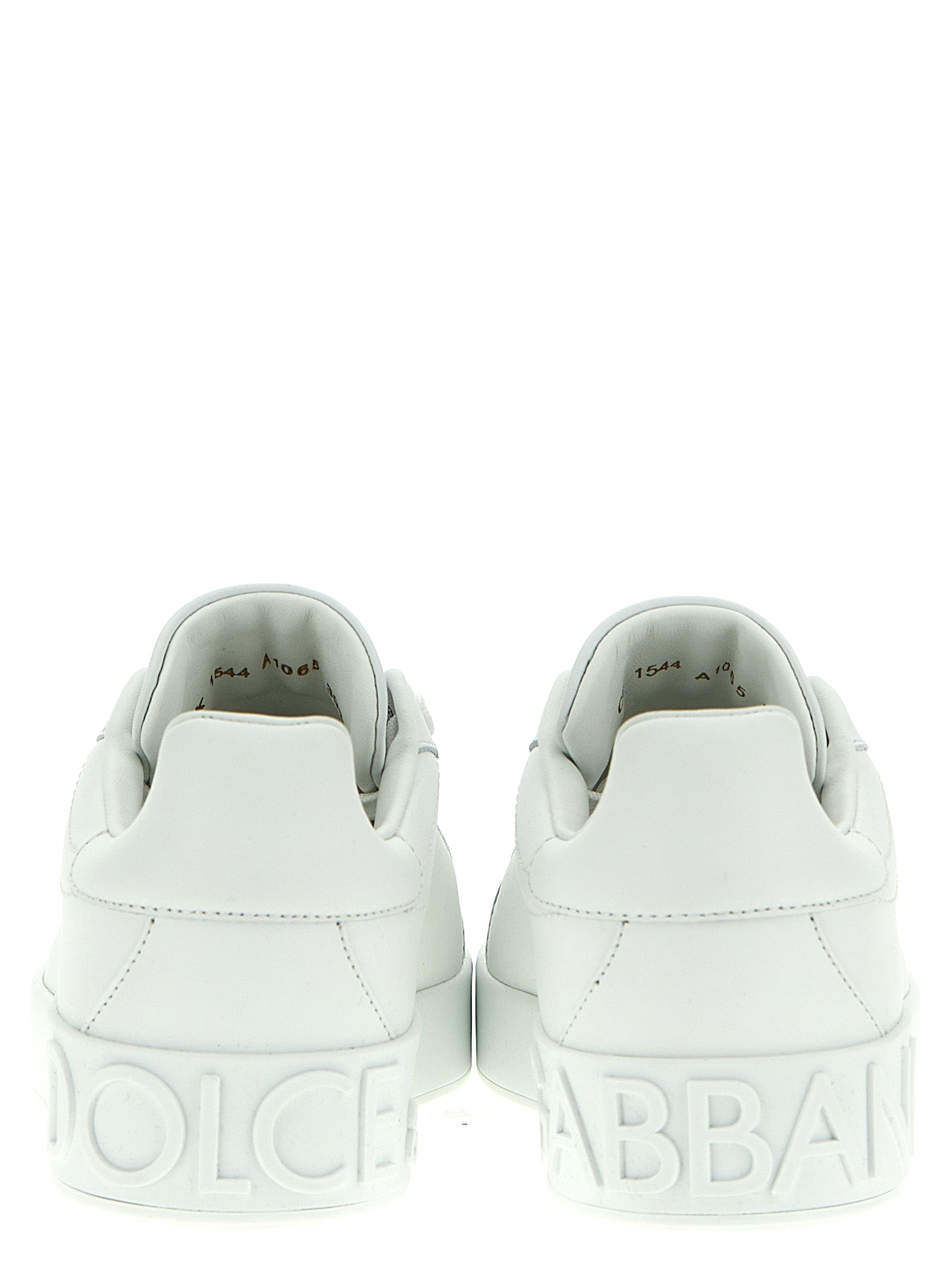 Sneakers by Dolce & Gabbana for women in calfskin leather white features an timeless silhouette from the Women's Low Top Calfskin Leather Sneakers collection, showcasing a signature low-top style with an timeless finish.