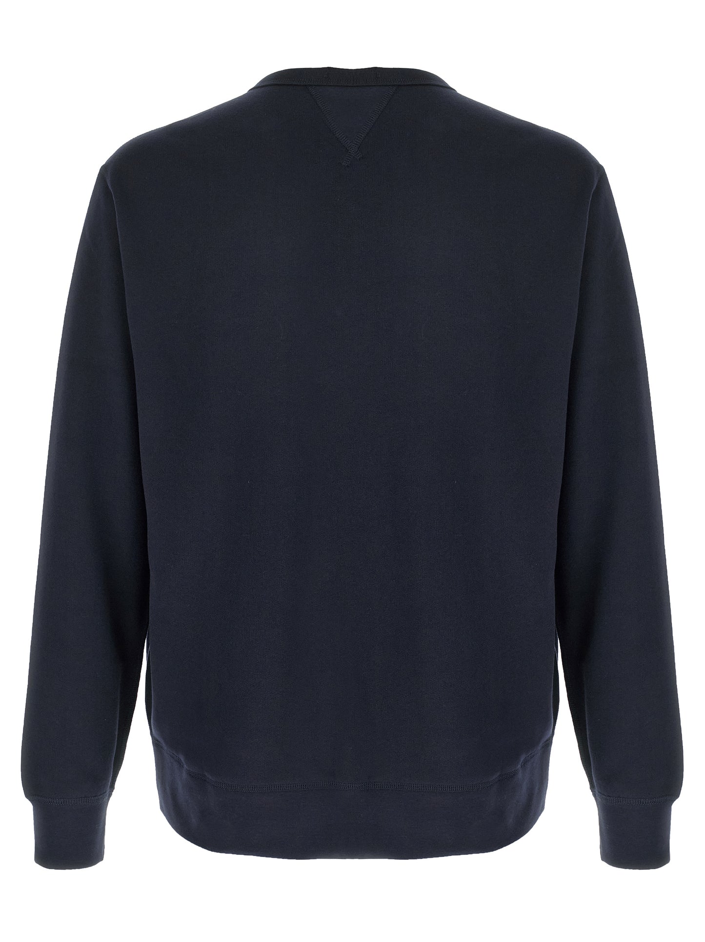 Sweatshirt by Polo Ralph Lauren for men in cotton polyester blue showcases a slouchy chic silhouette, artfully detailed with a slouchy chic crew neckline and for a slouchy chic finish.
