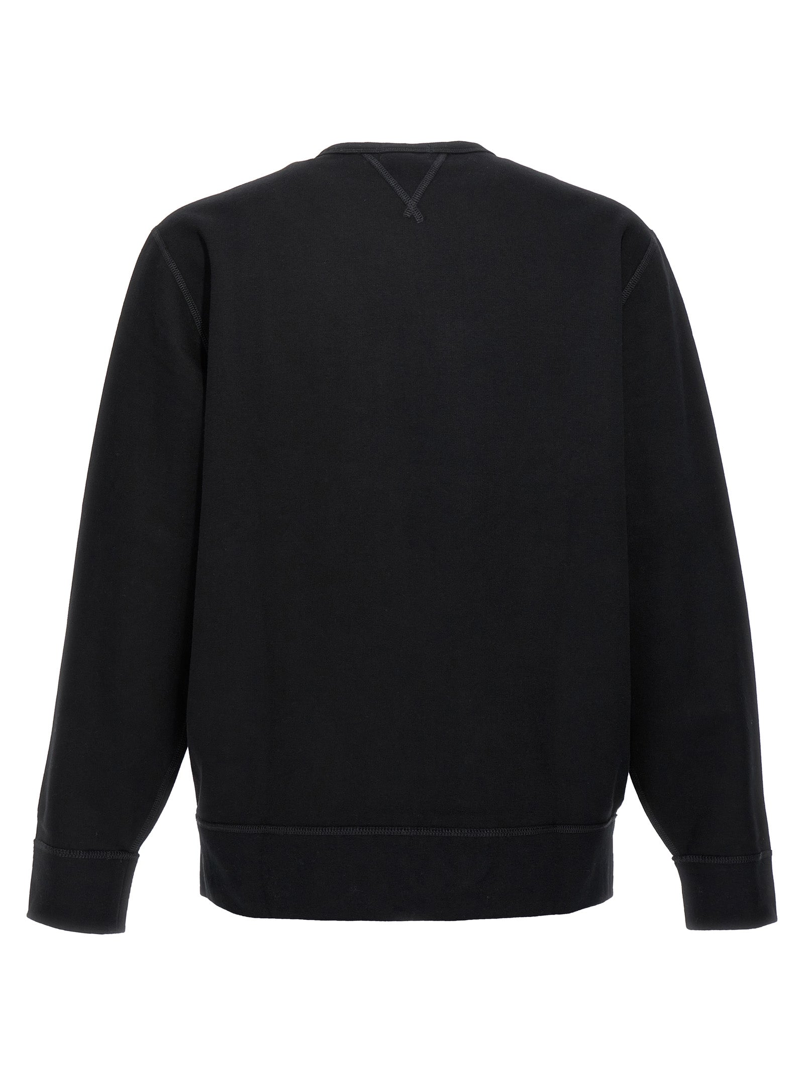Sweatshirt by Polo Ralph Lauren for men in cotton polyester black features an magnificent silhouette, showcasing a sophisticated crew neckline and detail for a truly magnificent finish.