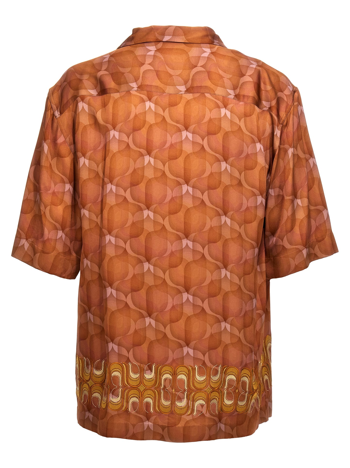 Shirt by Dries Van Noten for men in viscose multicolor & patterned features an polished silhouette, showcasing a sophisticated and detail for a truly polished finish.