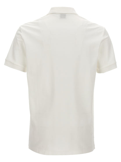 Polo Shirt by Burberry for men in cotton white features a eye catching silhouette, showcasing a refined and for a eye catching finish.