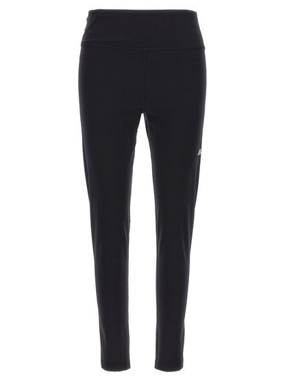 Activewear Leggings by Balenciaga for women in stretch polyamide black features a sporty leggings with a and long, showcasing a sporty silhouette enhanced by innovative reflective.