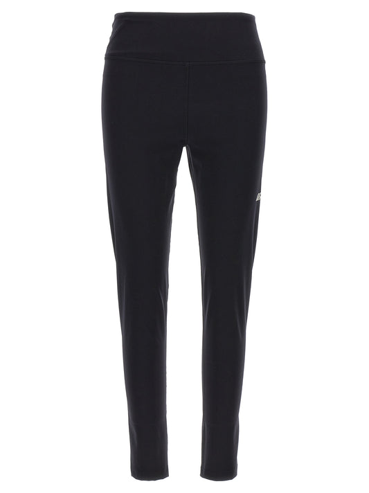 Activewear Leggings by Balenciaga for women in stretch polyamide black features a sporty leggings with a and long, showcasing a sporty silhouette enhanced by innovative reflective.