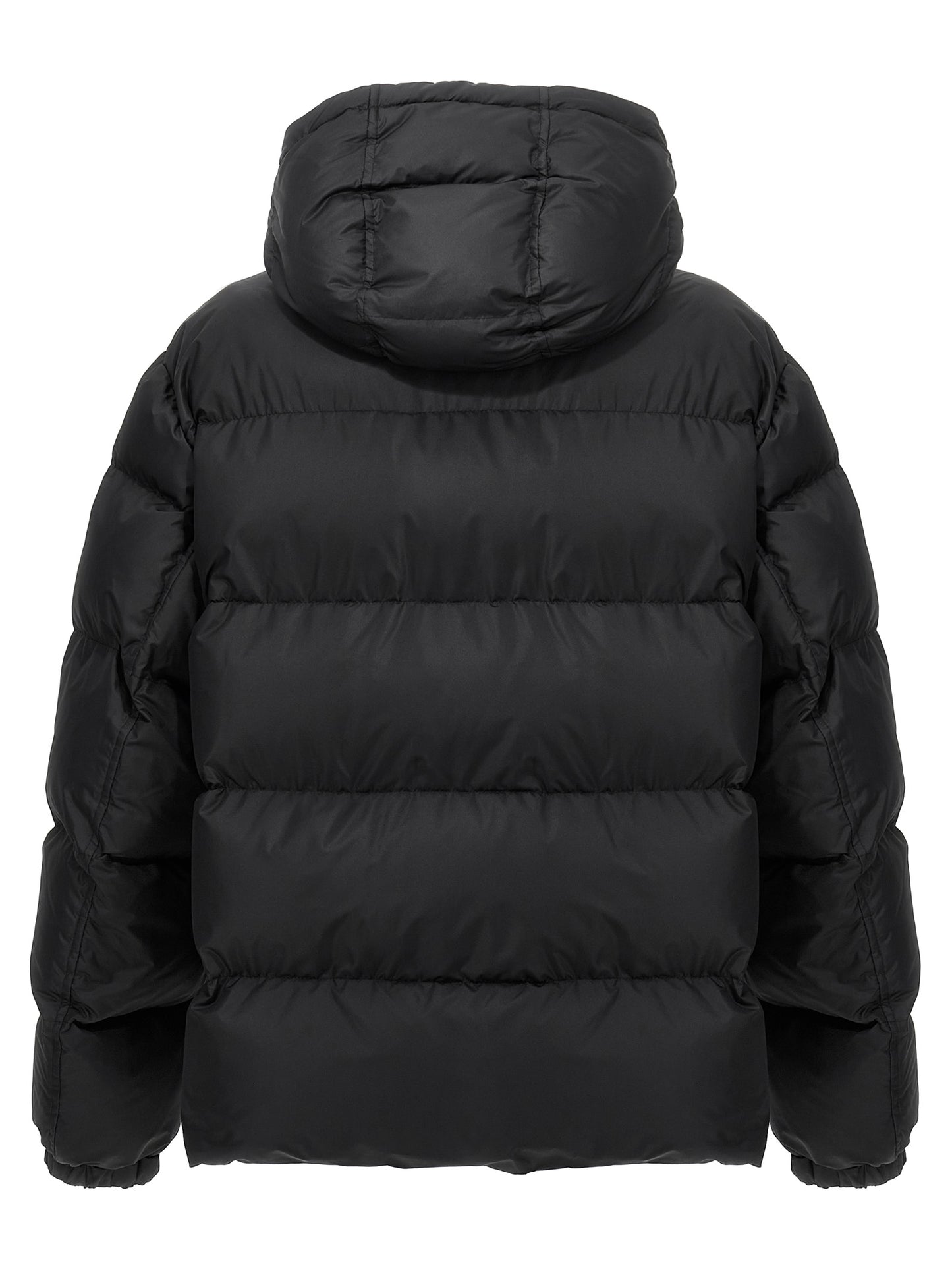 Dolce & Gabbana Men's Quilted Down Padded Polyester Puffer Jacket - Black