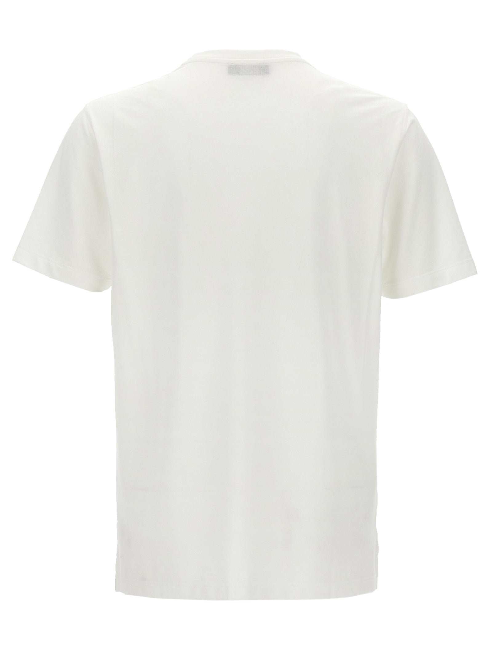 T-Shirt by ZANONE for men in cotton white features a plush silhouette, showcasing a sophisticated and for a truly plush finish.