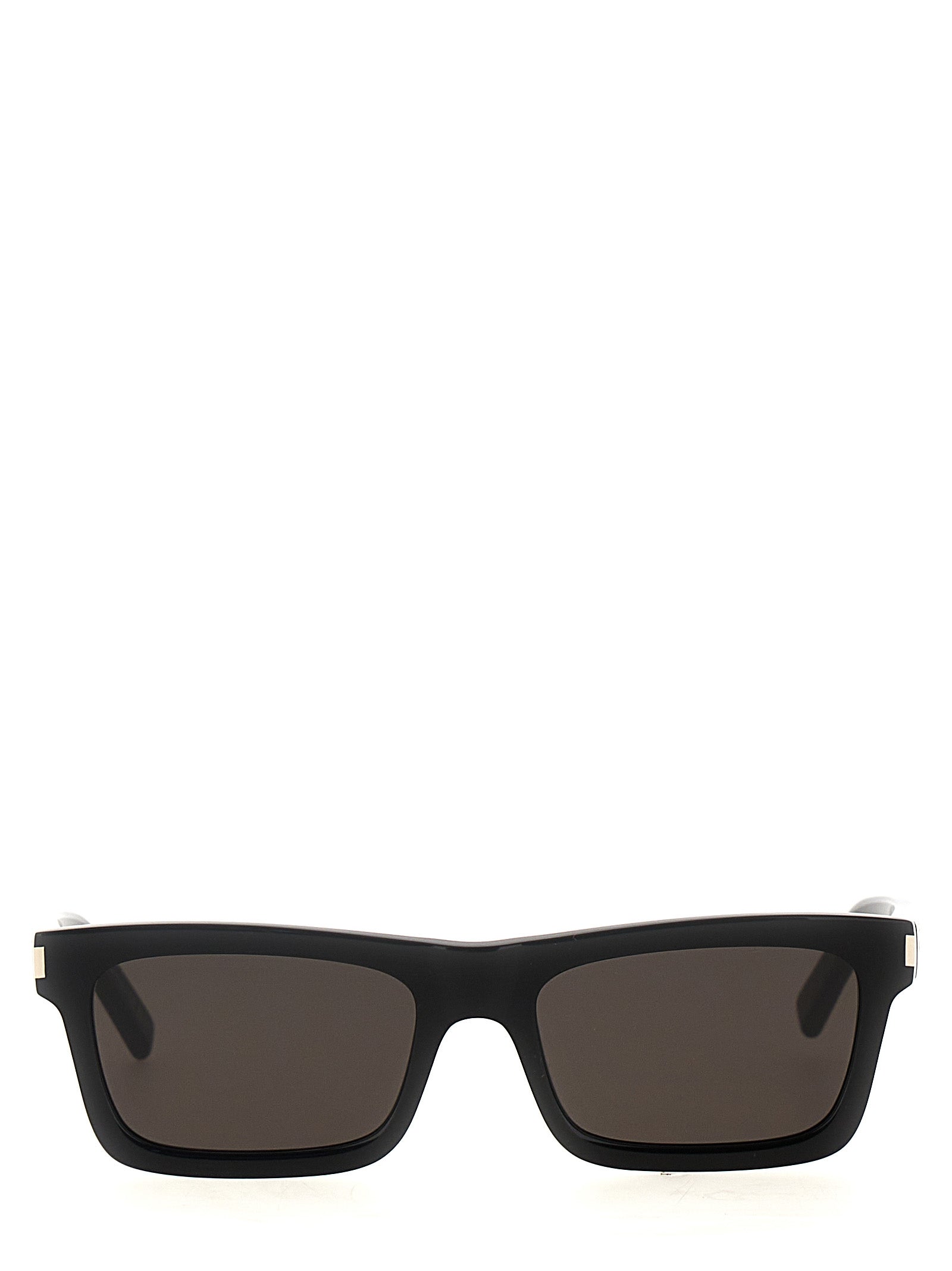 Sunglasses by Saint Laurent for men in wool and black featuring an stylish with a sophisticated black coloured frame finish and high-performance .